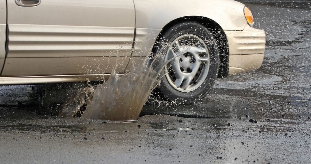 pothole damage